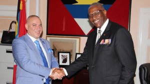 Antigua & Barbuda’s Ambassador to Iraq, Ahmed Abbas Oleiwi Al-Hassani received his instruments of appointment from Governor General, Sir Rodney Williams, last week, at Government House.